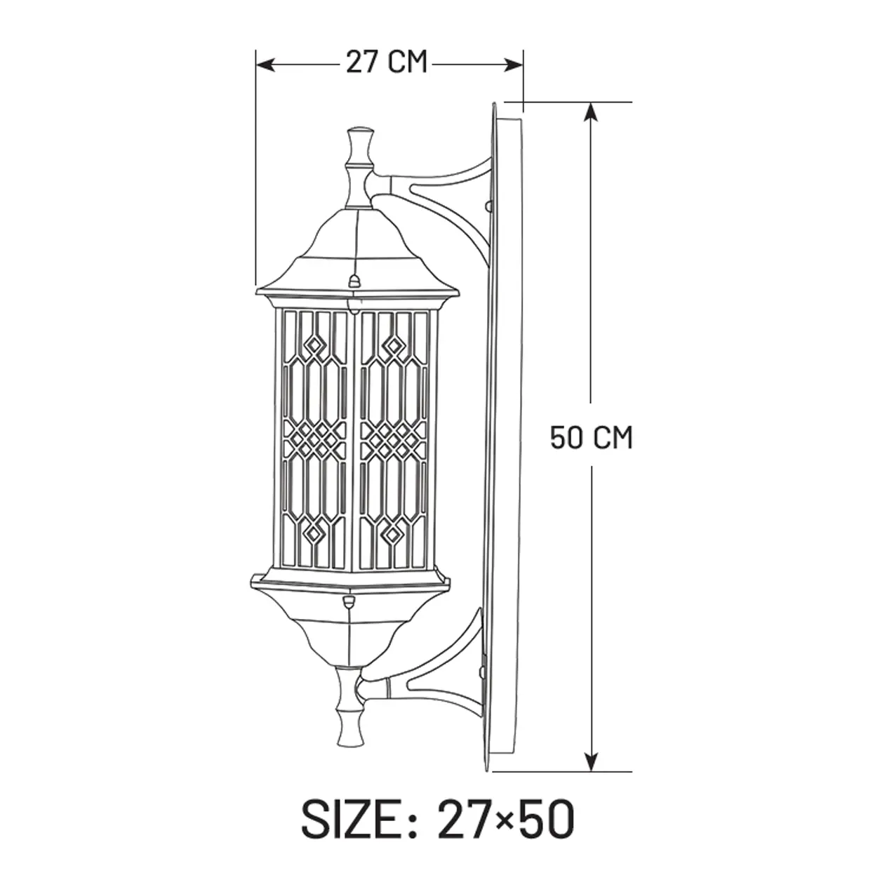 Kiana Wall Light 69 cm
