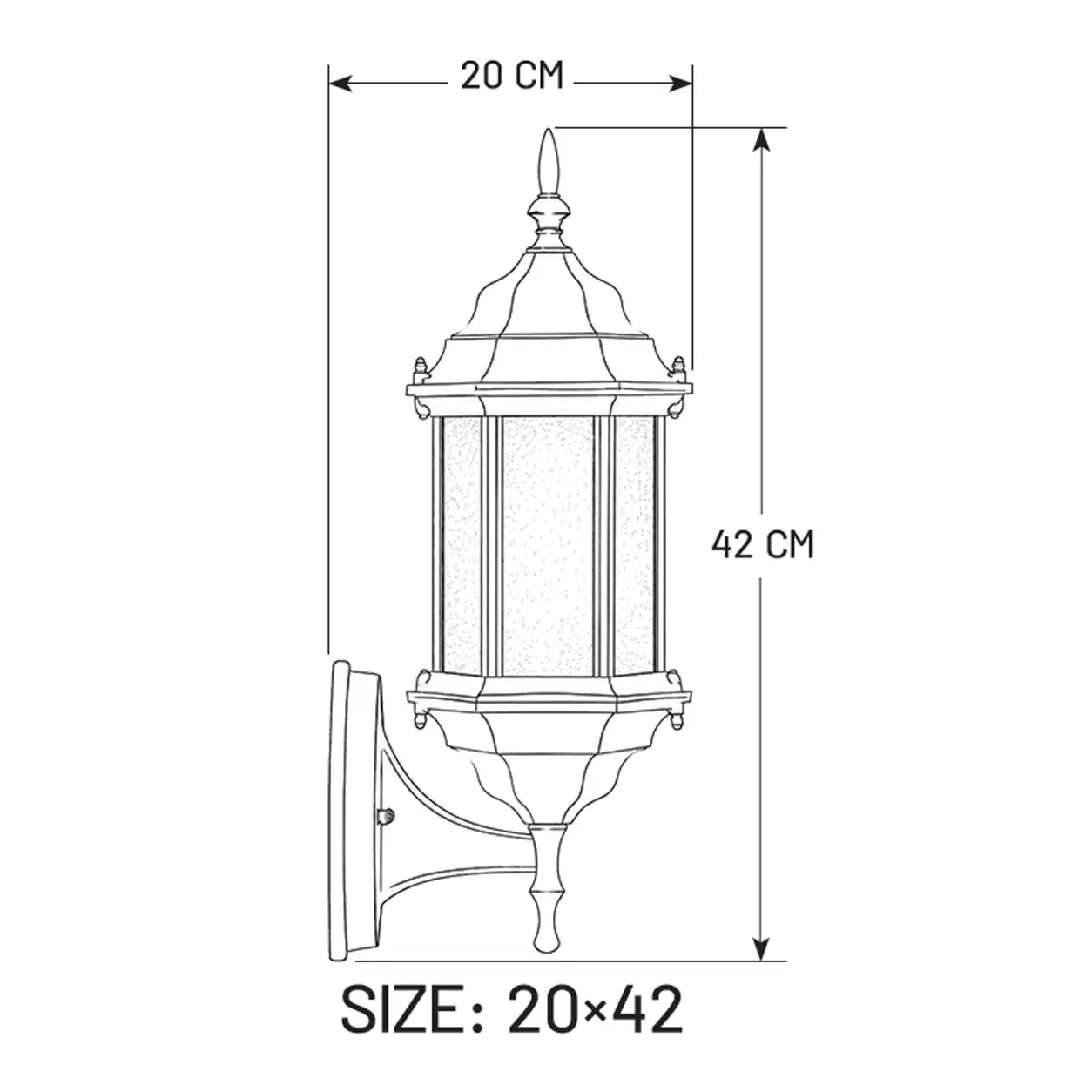 Sorena Wall Light 42 cm