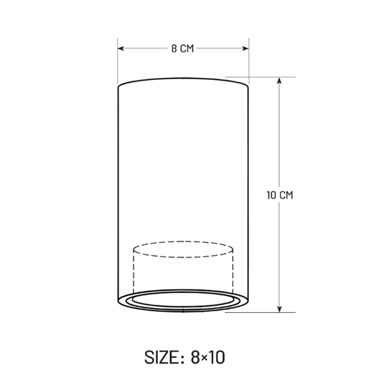 Lumiere Cylindrical Panel Light