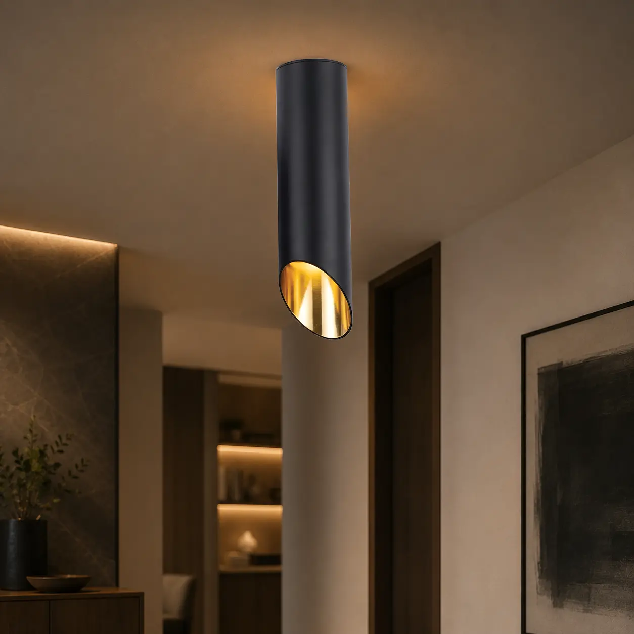 Chroma Cylindrical Panel Light