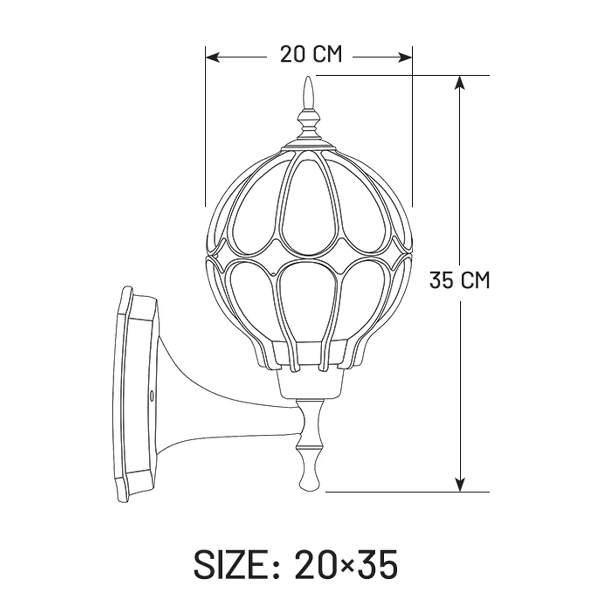 Venus Wall Light