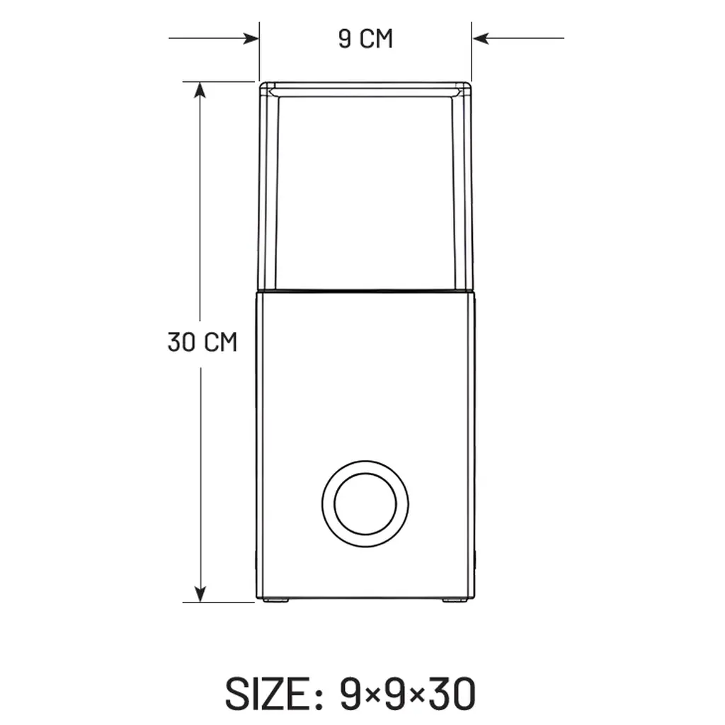 Daylight Bollard Light 30 cm