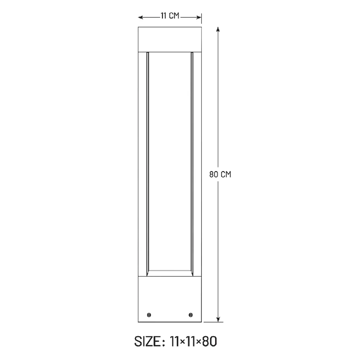 Rama Bollard Light 80 cm