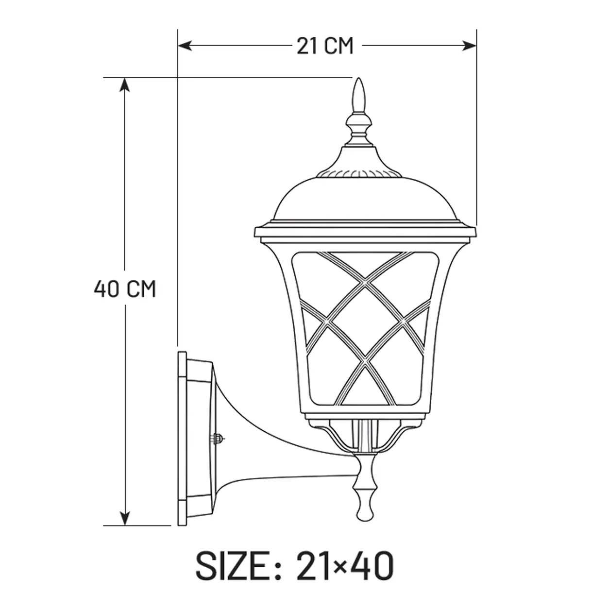 Pasargad Wall Light